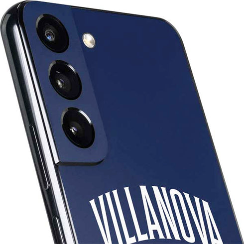 Villanova University Wildcats Black Galaxy S22 Skin